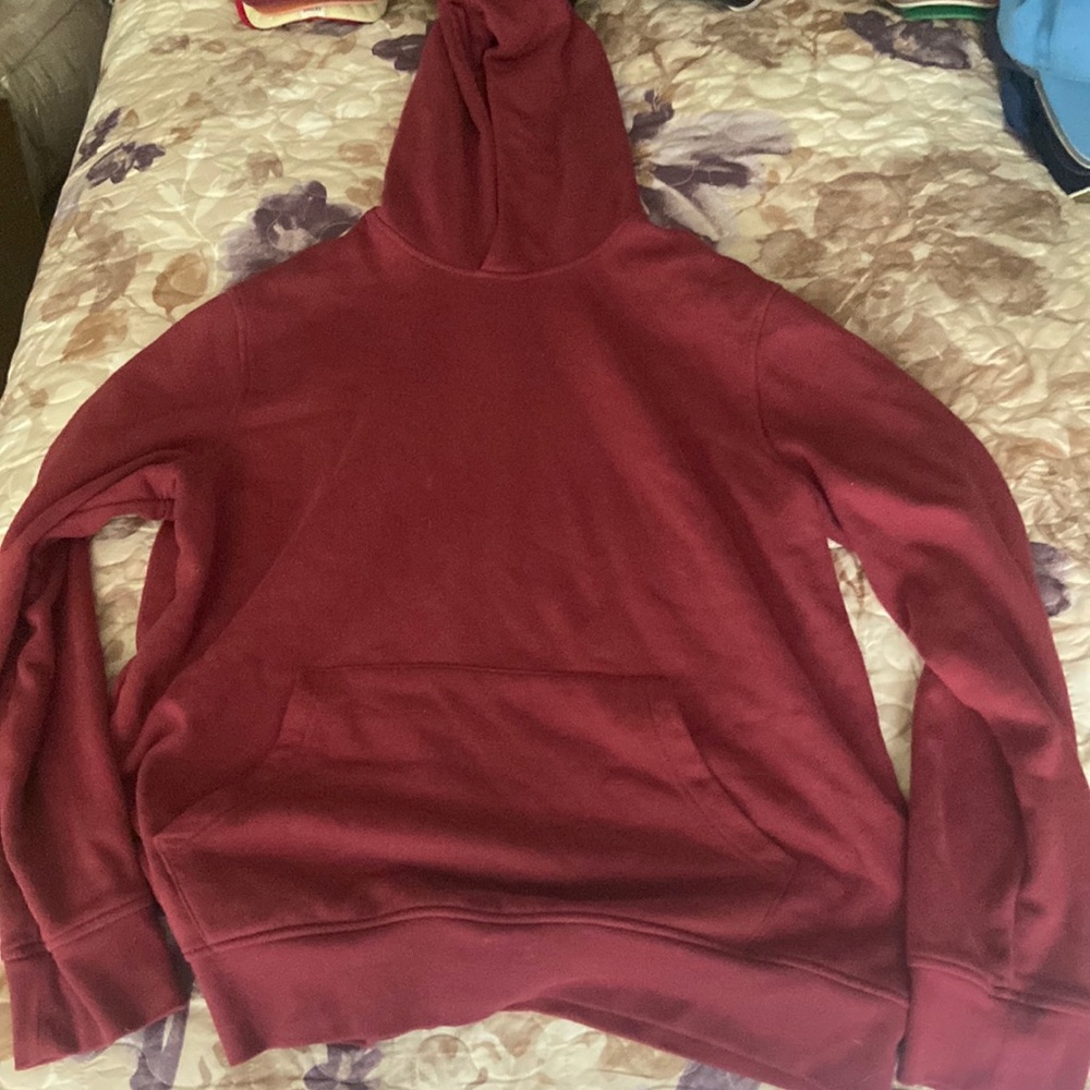 Sonoma Plain Red Hoodie